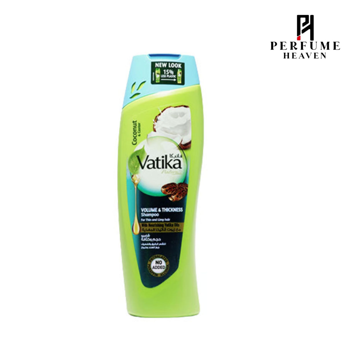 Dabur Vatika Naturals Coconut & Castor Volume & Thickness Shampoo 400ml
