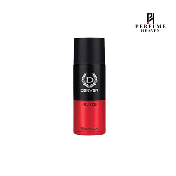 Denver Black Code Deodorant Body Spray 150ml - Blaze