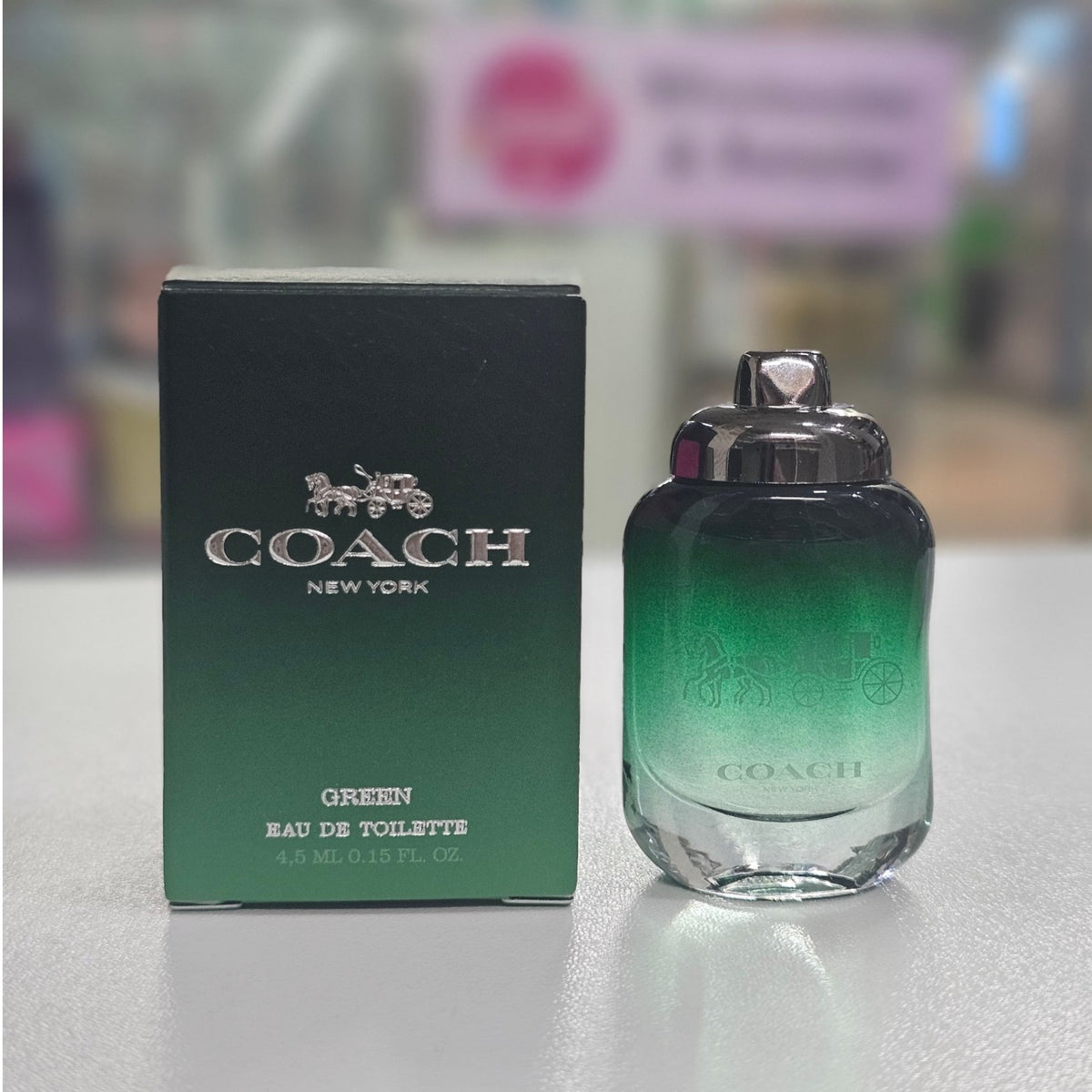 Coach Green Eau De Toilette Mini 4.5ml (For Him)