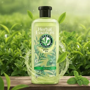 Herbal Essences Green Tea And Mint Detox And Shine Shampoo 400ml