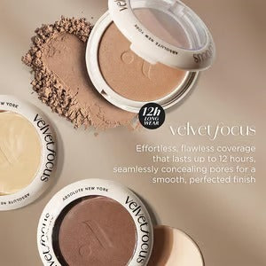 Absolute New York Velvet Focus Medium To Full Coverage Powder Foundation 6g - MFVF05 Medium Tan Cool
