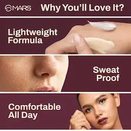 Mars Cosmetics Zero Blend Weightless Foundation #04 Almond Butter (30ml)