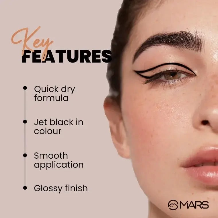 Mars Cosmetics Hyper Smooth Eyeliner (10gm)