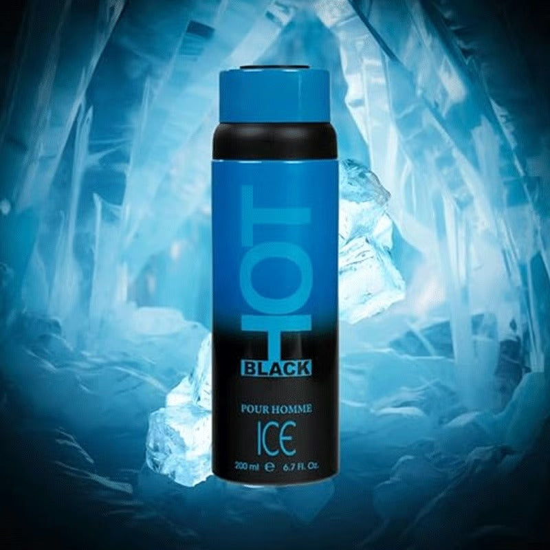 Bernard Dimitri Hot Black Deodorant For Men 200ml - Ice