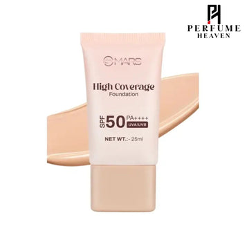 Mars Cosmetics High Coverage Foundation with SPF 50 PA++++ #03 Natural Beige (25ml)