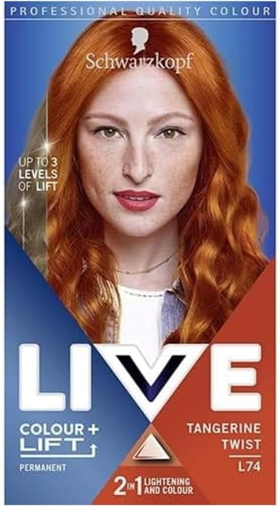 Schwarzkopf Live Intense Permanent Colour L74 Tangerine Twist