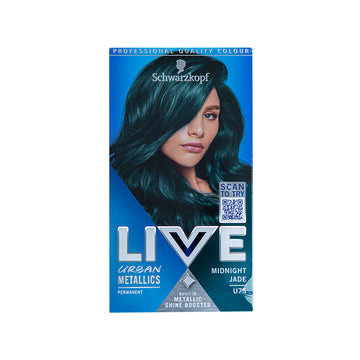 Schwarzkopf Live Permanent Hair Color U75 Midnight Jade