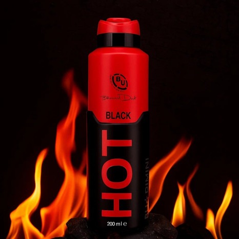 Bernard Dimitri Hot Black Powerful Perfumed Body Spray For Men 200 ml