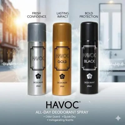 Havoc Deodorant Body Spray Black 200ml