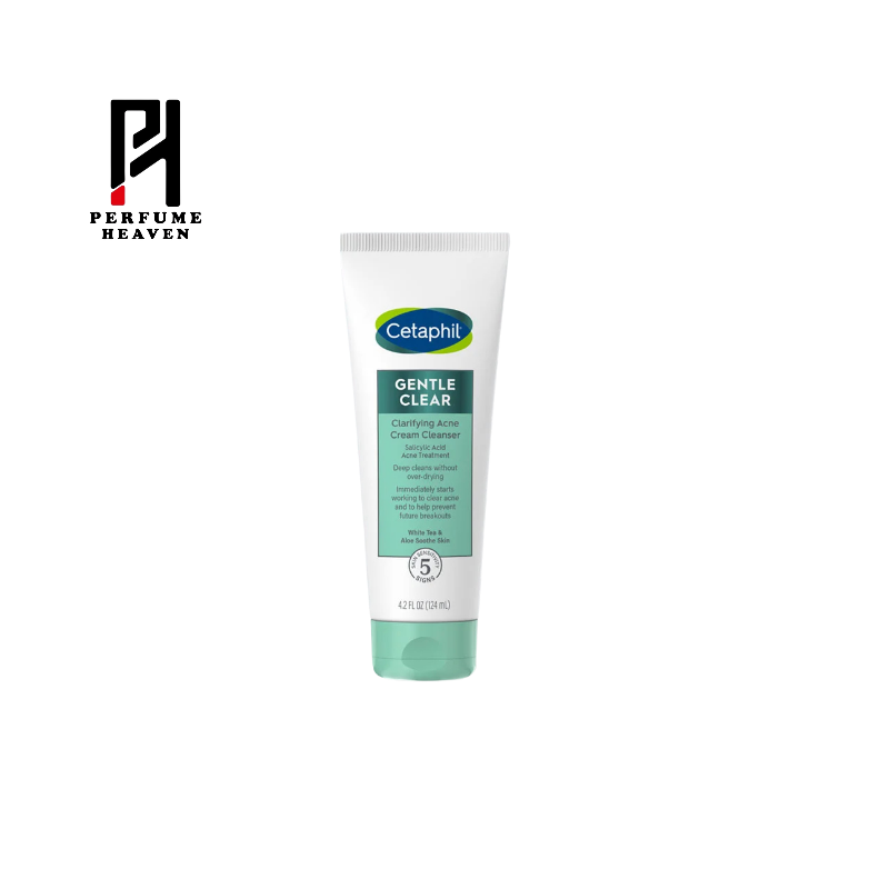 Cetaphil Gentle Clear Clarifying Acne Cream Cleanser – 124ml