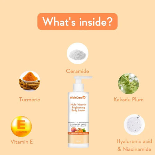 WishCare Multi Vitamin Brightening Body Lotion 200ml