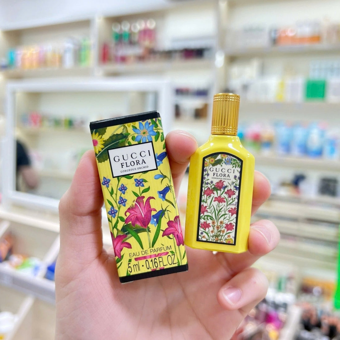 Gucci Flora Gorgeous Orchid Eau De Parfum Mini 5ml