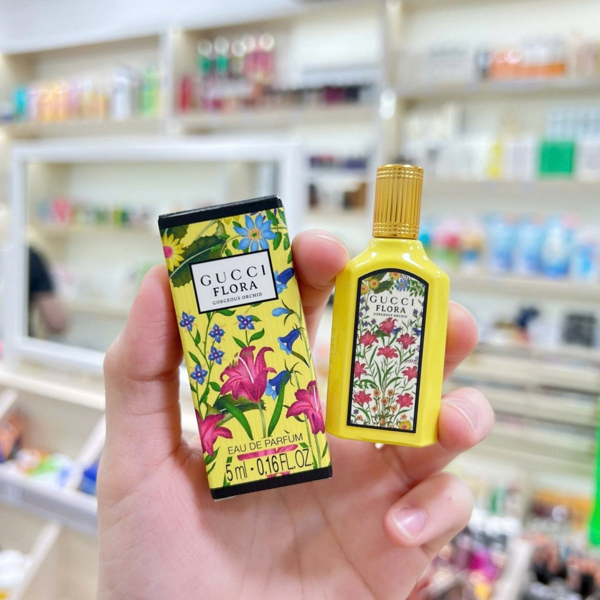Gucci Flora Gorgeous Orchid Eau De Parfum Mini 5ml