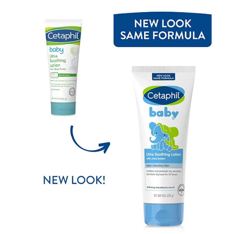 Cetaphil Baby Ultra Soothing Lotion with Shea Butter for Baby’s Sensitive Skin – 226gm