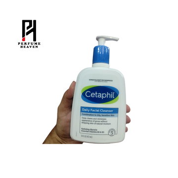 Cetaphil Daily Facial Cleanser Combination To oily, Sensitive Skin – 473ml
