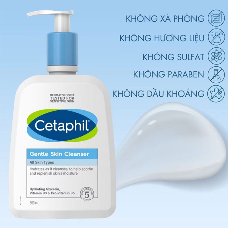 Cetaphil Gentle Skin Cleanser All Skin Types – 500ml