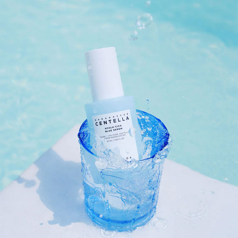 Skin1004 Madagascar Centella Hyalu Cica Blue Serum – 50ml