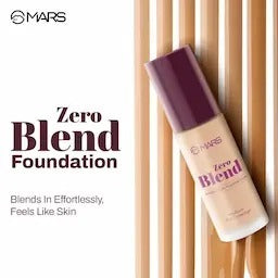 Mars Cosmetics Zero Blend Weightless Foundation #08 Honey Nectar (30ml)