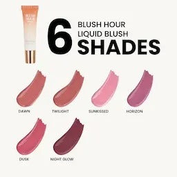Mars Cosmetic Hour Dewy-Matte Finish Liquid Blush #03 Sunkissed (12ml)