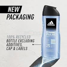 Adidas 3 in 1 Dynamic Pulse Men Shower Gel 400ml