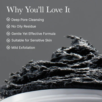 Arencia Black Tea Rice Mochi Cleanser
