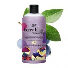 Boots Berry Bliss Cheesecake Shower Gel, Bubble Bath & Shampoo 500ml