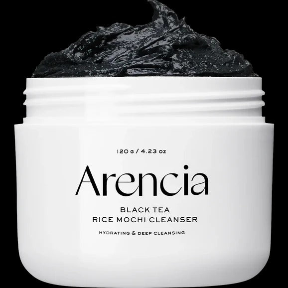Arencia Black Tea Rice Mochi Cleanser