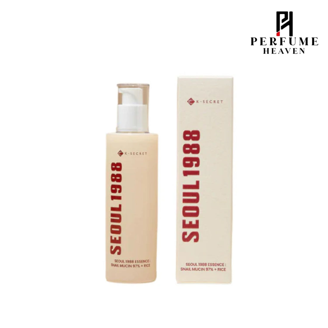 K-SECRET SEOUL 1988 Essence : Snail Mucin 97% + Rice 100ml