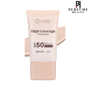 Mars High Coverage Foundation SPF50 PA++++ #01 Ivory Glow (25ml)