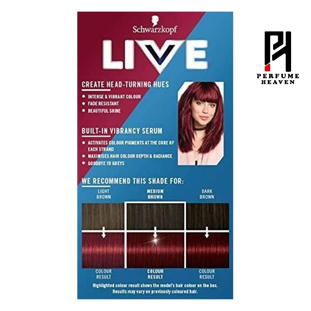 Schwarzkopf Live Red Passion Permanent Hair Color 043