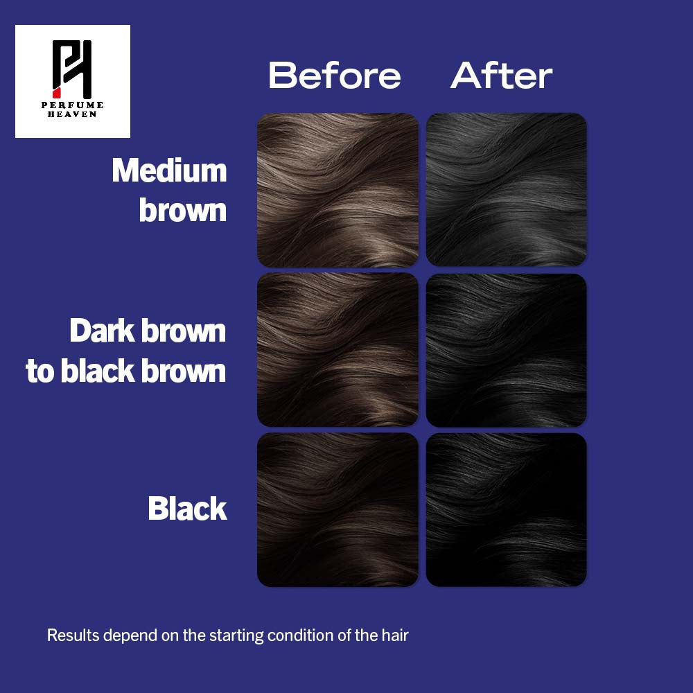 Schwarzkopf LIVE Intense Colour, Long Lasting Permanent Black Hair Dye, With Built-In Vibrancy Serum, Up To 100% Grey Coverage- Deep Black 099