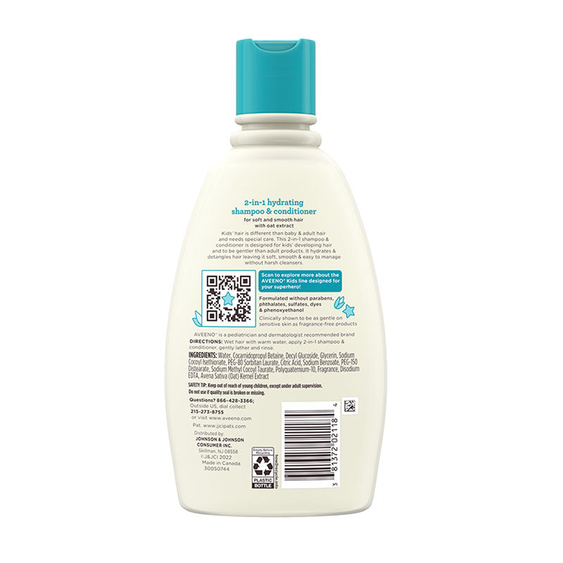 Aveeno Kids 2-in-1 Hydrating Shampoo & Conditioner