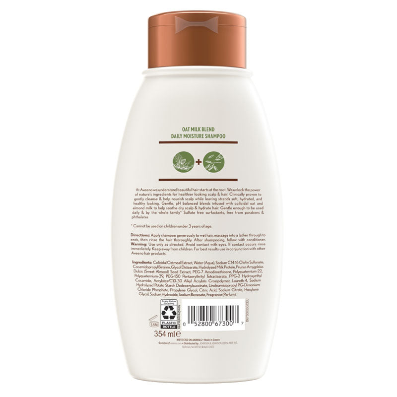 Aveeno Oat Milk Blend Daily Moisture Shampoo