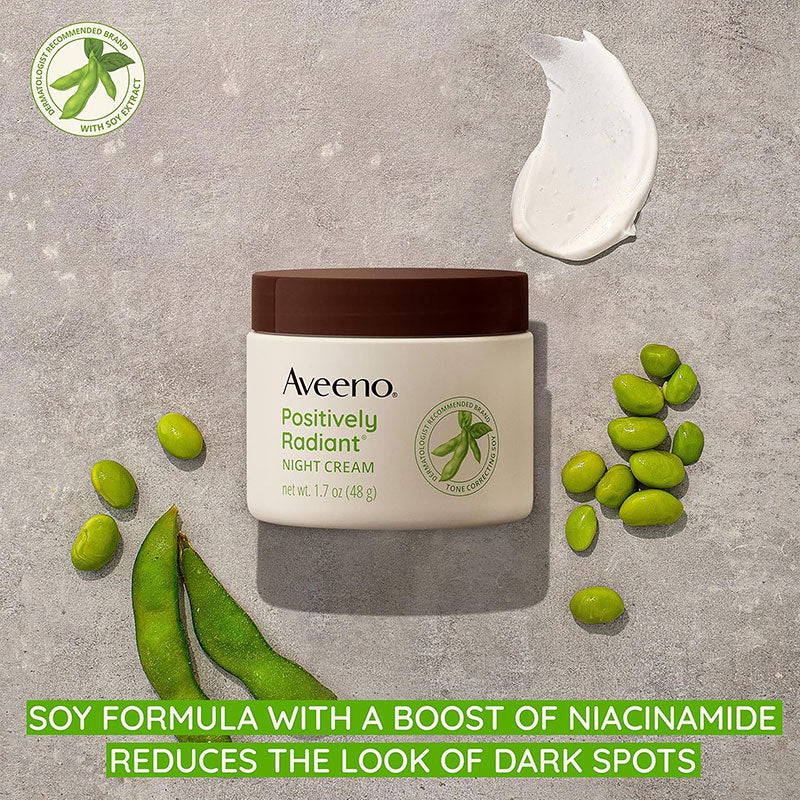 Aveeno Positively Radiant Night Cream