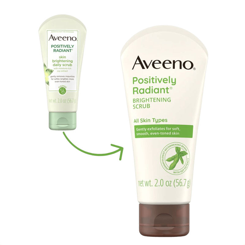 Aveeno POSITIVELY RADIANT Skin Brightening Daily Scrub