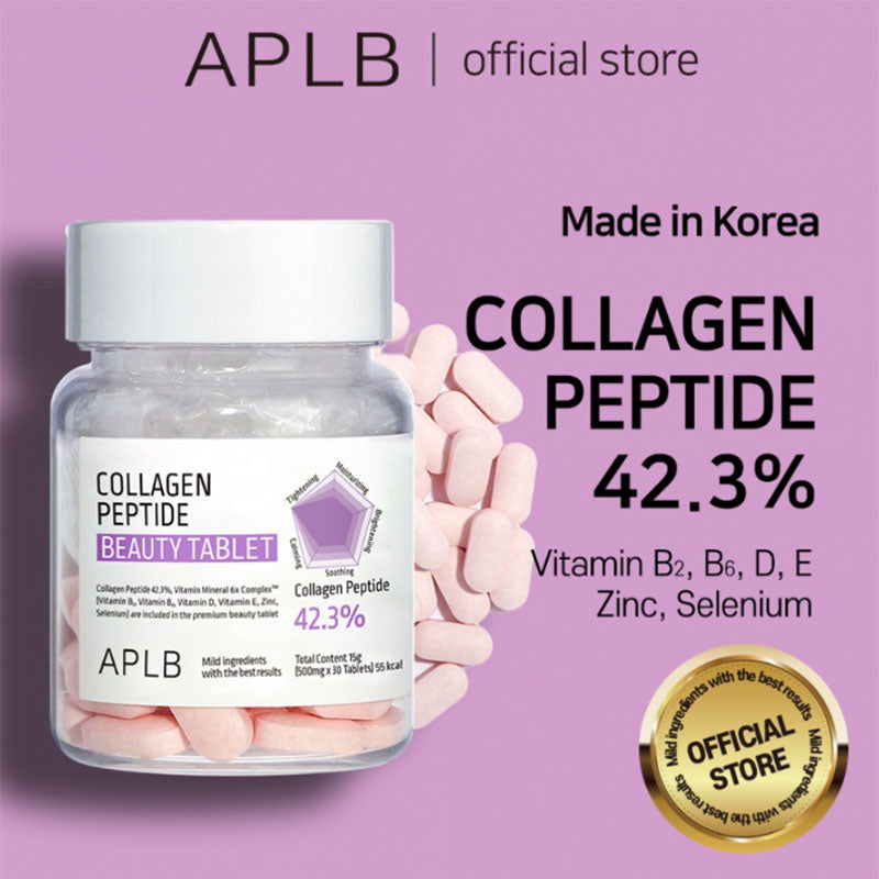 APLB Collagen Peptide Beauty Tablet 500mg – 30 Ct