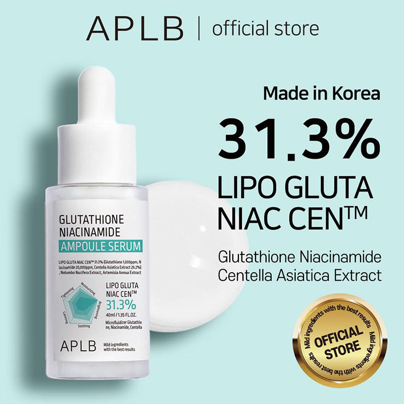 APLB Glutathione Niacinamide Ampoule Serum – 40ml