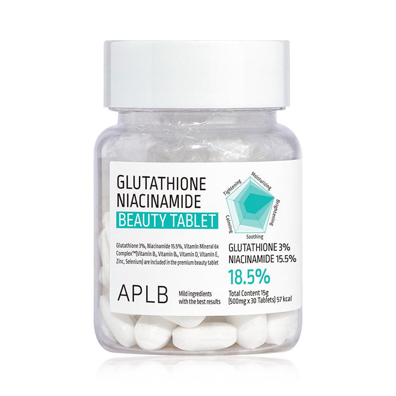APLB Glutathione Niacinamide Beauty Tablet 500mg – 30Ct