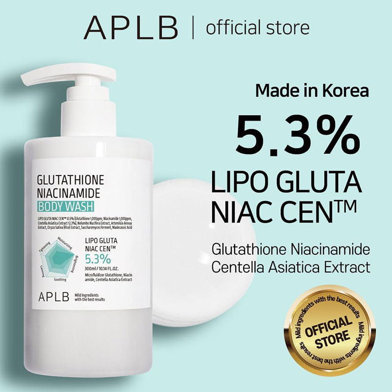 APLB Glutathione Niacinamide Body Wash – 300ml