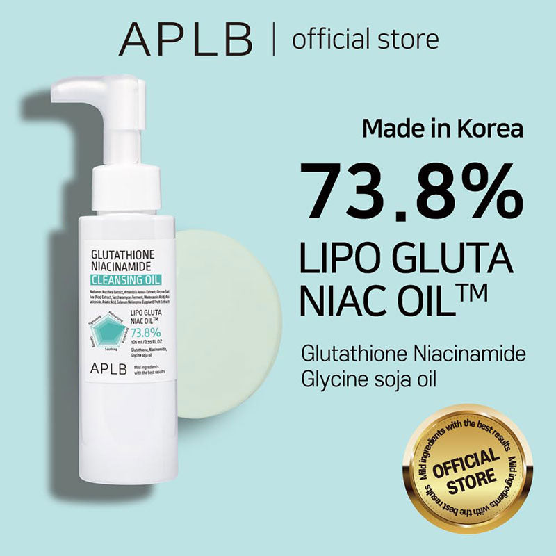 APLB Glutathione Niacinamide Cleansing Oil – 105ml