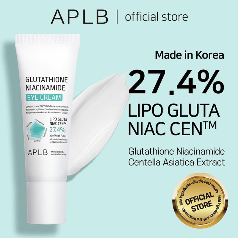 APLB Glutathione Niacinamide Eye Cream – 20ml
