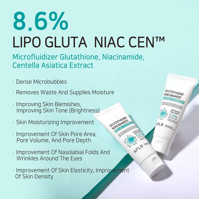 APLB Glutathione Niacinamide Facial Cleanser – 80ml