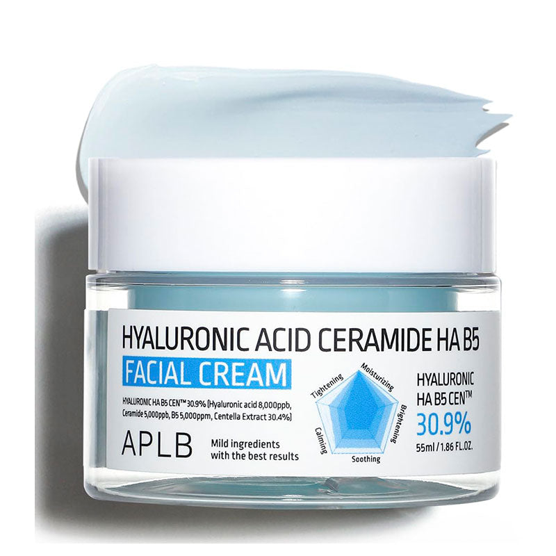 APLB Hyaluronic Acid Ceramide HA B5 Facial Cream – 55ml