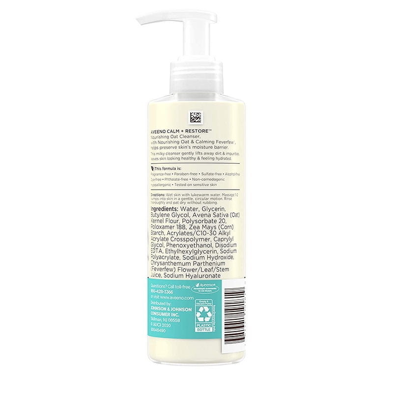 Aveeno Calm + Restore Nourishing Oat Cleanser