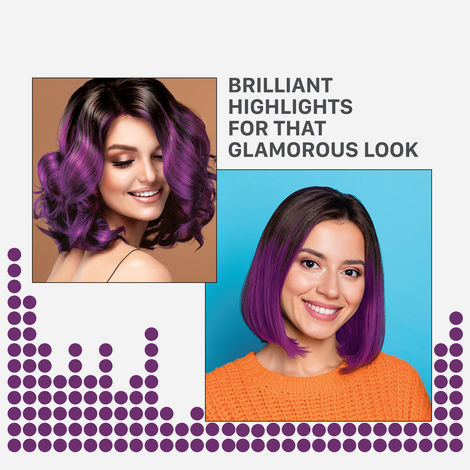 Streax Professional Hold and Play Funky Hair Colour - Crazy Violet