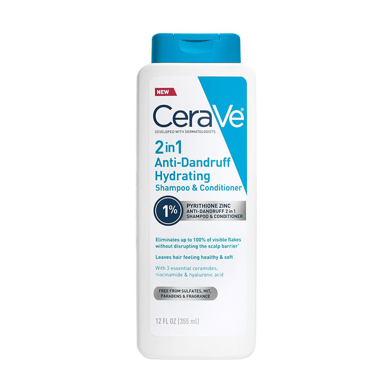 CeraVe 2-in-1 Anti-Dandruff Antipelliulaire Shampoo and Conditioner – 355ml