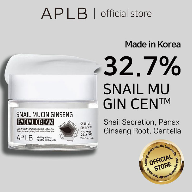 APLB Snail Mucin Ginseng Facial Cream – 55ml
