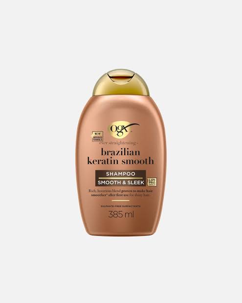 OGX Brazilian Keratin Smooth Shampoo Sulphate Free 385ml