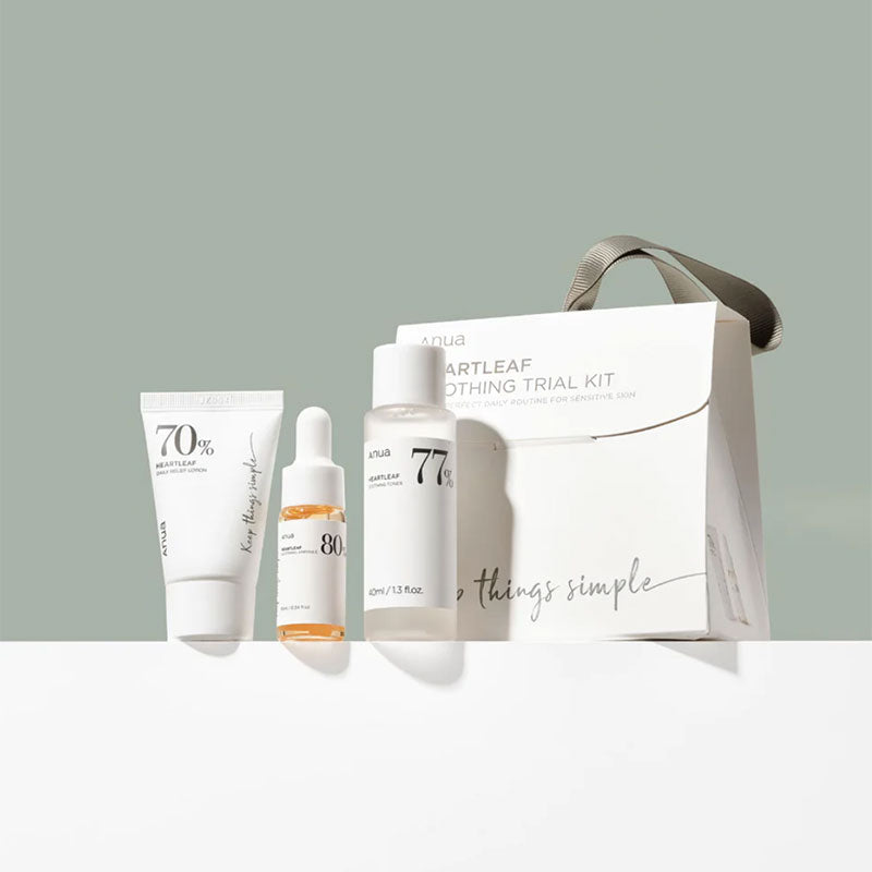 ANUA HEARTLEAF SOOTHING TRIAL KIT (4 ITEMS)