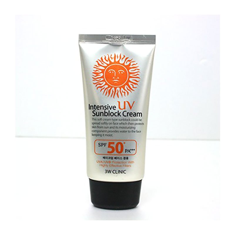 3W Clinic Intensive UV Sunblock Cream SPF50+ Pa+++